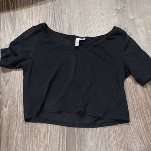 Black Crop Top